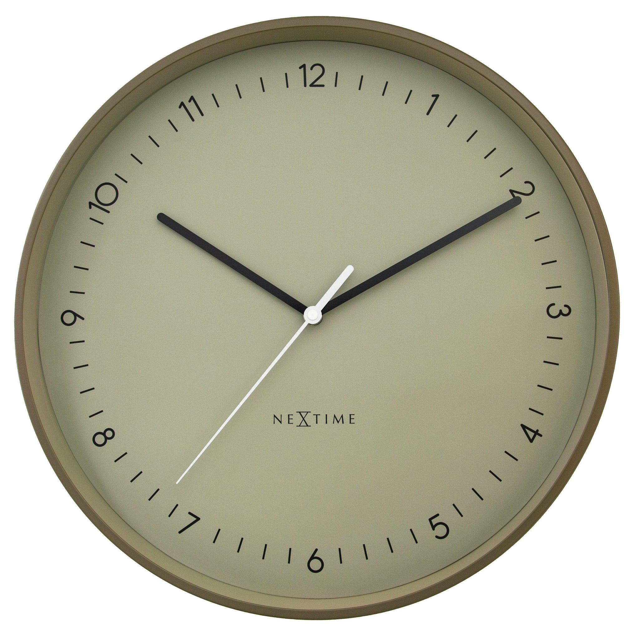 NeXtime Wanduhr 40cm - Silent Metal - NeXtime 'Berlin L'